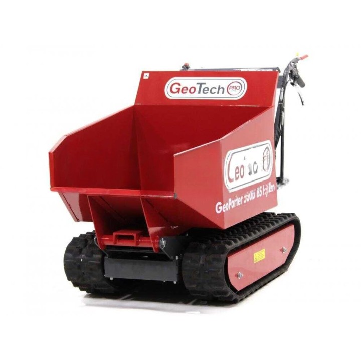 GeoTech Pro GeoPorter 530D BS Hydro minidumpperi, 500 kg, 12 HP, hydraulinen lava