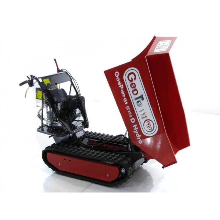 GeoTech Pro GeoPorter 530D BS Hydro minidumpperi, 500 kg, 12 HP, hydraulinen lava