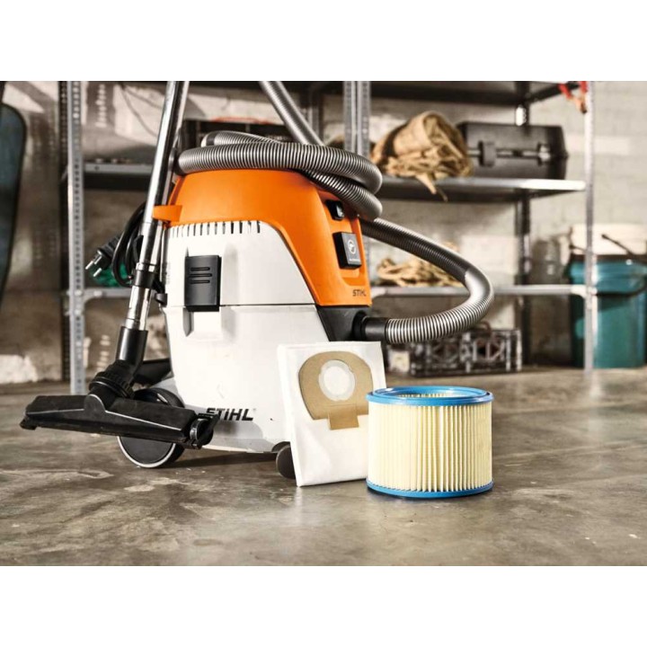 STIHL SE 122 märkä- ja kuivaimuri, 30 l, 1 500 W, 230 V