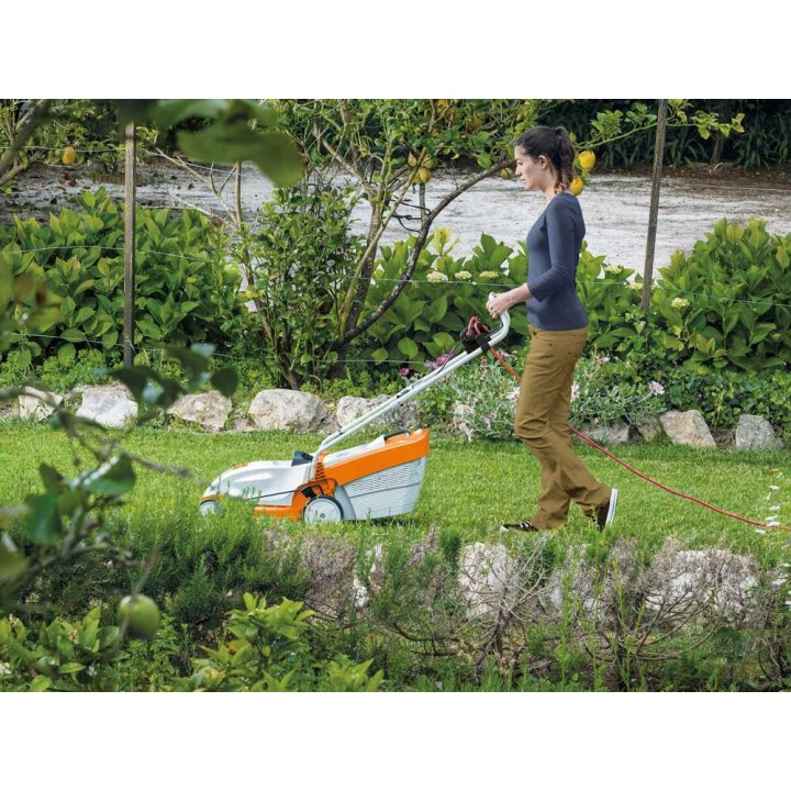STIHL RME 235 sähköruohonleikkuri, 1 200 W, 33 cm, 230 V