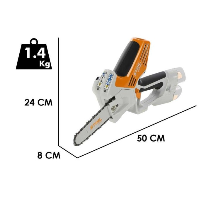 STIHL GTA 40 -akkupuunleikkuri, 21,6 V, 15 cm, ilman akkua ja laturia