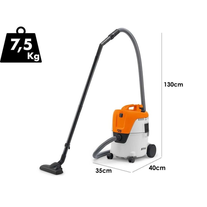 STIHL SE 62 märkä-kuivaimuri, 1 400 W, 20 l, puhallustoiminto
