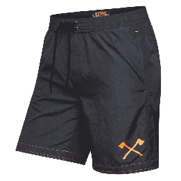 STIHL TIMBERSPORTS KISS MY AXE uimashortsit musta XL
