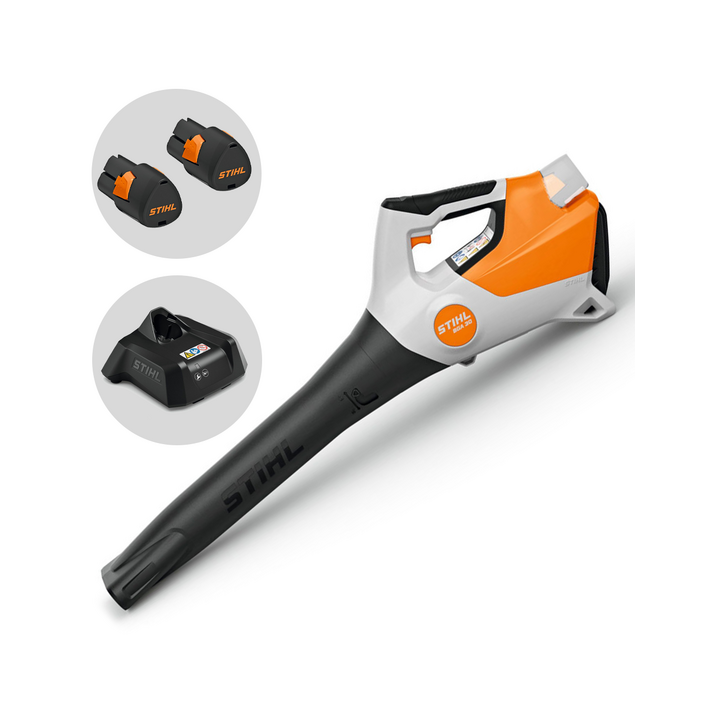 STIHL BGA 30 akkupuhallin 2 10 8 V 2 6 Ah akku ja laturi