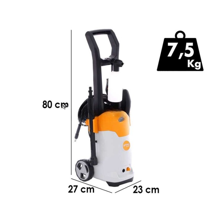 STIHL RE 80 kylmävesipainepesuri, 120 bar, 430 l/h, 2 kW, 230 V