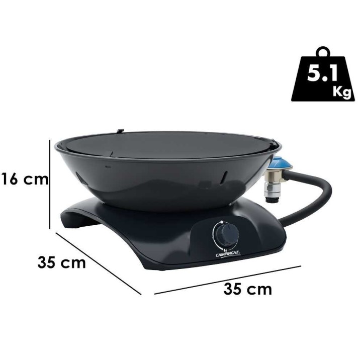 Campingaz 360 Grill CV kaasugrilli, 2,4 kW, Ø 30 cm