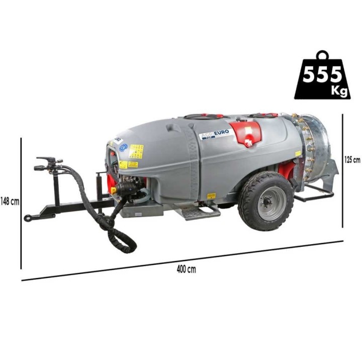 Gray T Car 1500/90 hinattava kasvinsuojeluruisku, 1 500 l, AR-1203, 900 mm