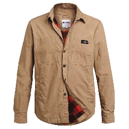 STIHL WORKER paita takki beige koko L 100 puuvillaa