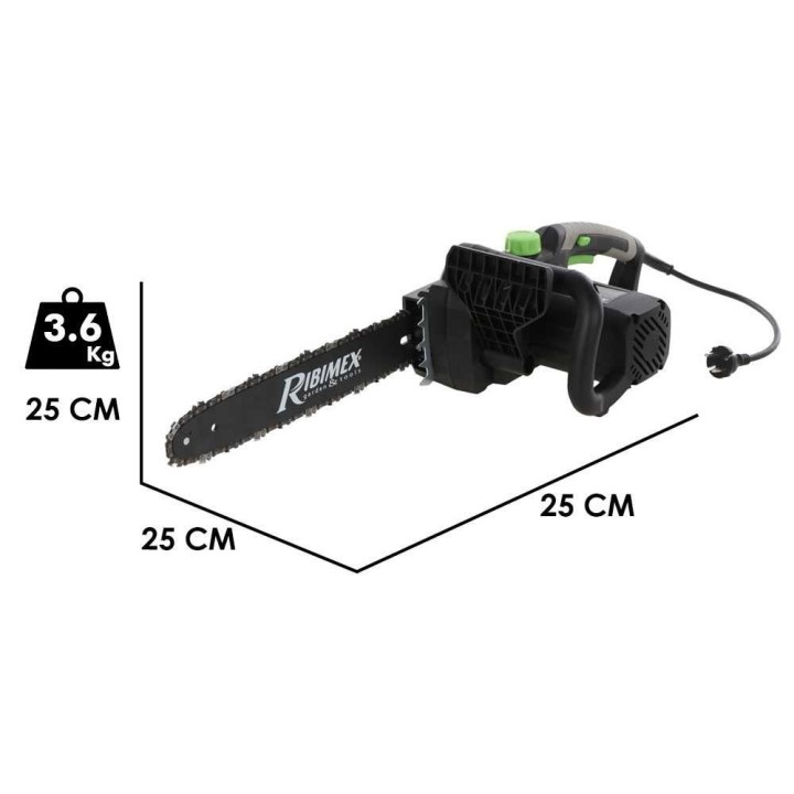 Ribimex PRTRE352 sähkömoottorisaha, 1 600 W, terälevy 35 cm