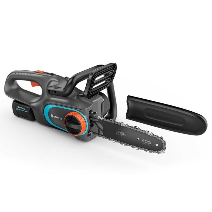Gardena PowerSaw 250/18V akkumoottorisaha, 18 V 4 Ah, laippa 25 cm