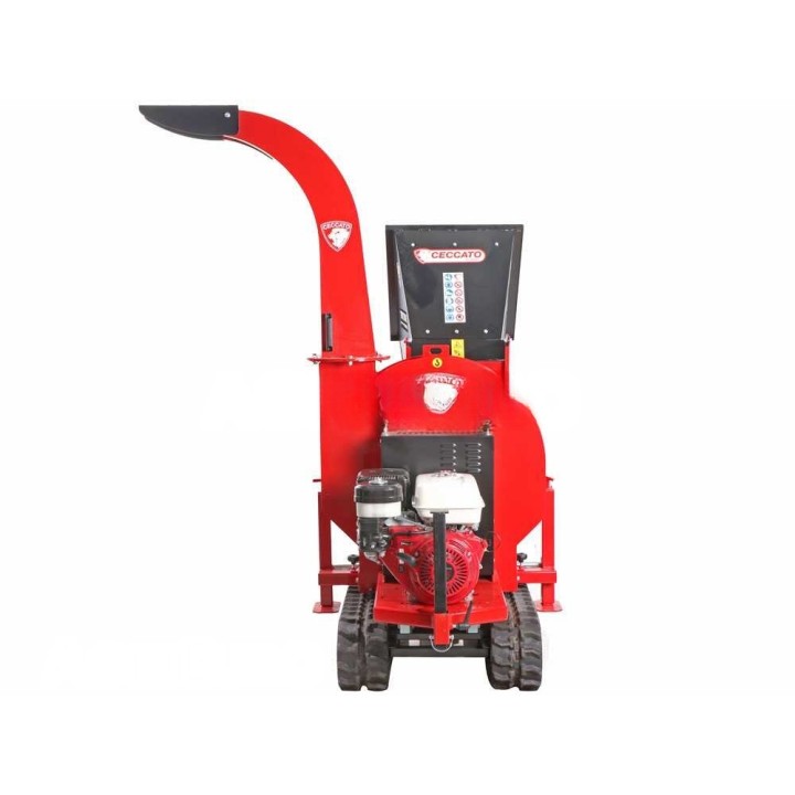 Ceccato Tritone Monster CINGO biopaloittelija, Honda GX390, 13 HP, telaketjut