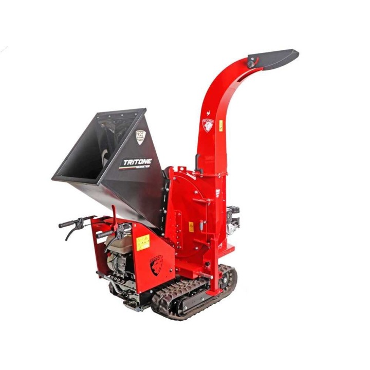 Ceccato Tritone Monster CINGO biopaloittelija, Honda GX390, 13 HP, telaketjut