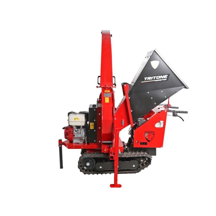 Ceccato Tritone Monster CINGO biopaloittelija, Honda GX390, 13 HP, telaketjut
