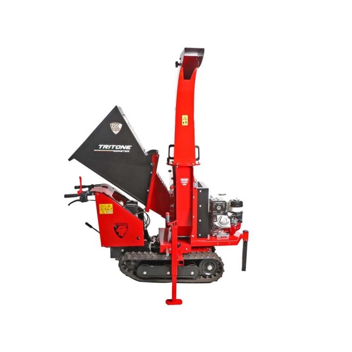 Ceccato Tritone Monster CINGO biopaloittelija, Honda GX390, 13 HP, telaketjut