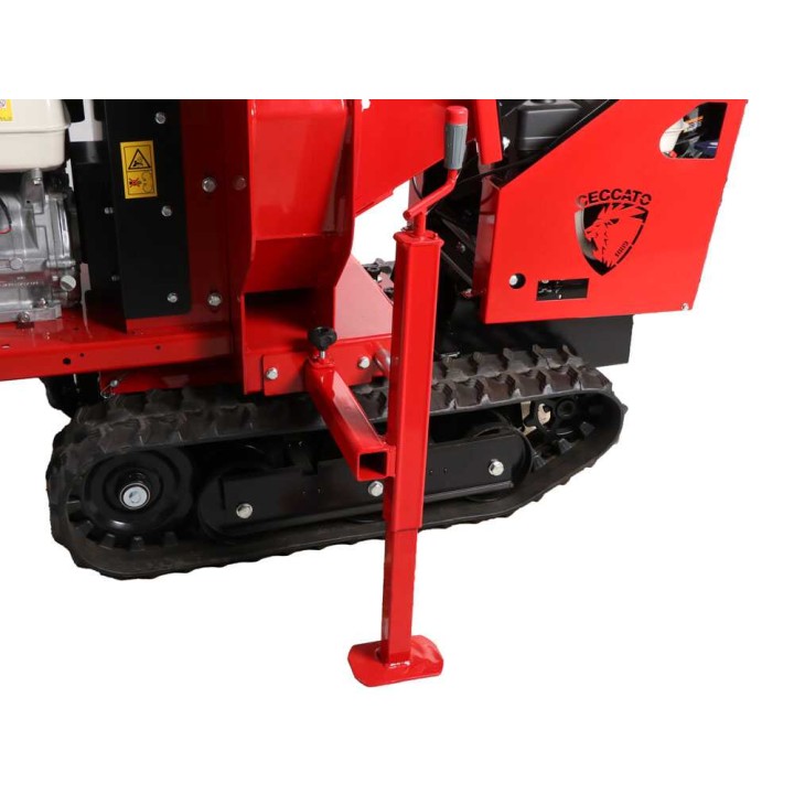 Ceccato Tritone Monster CINGO biopaloittelija, Honda GX390, 13 HP, telaketjut