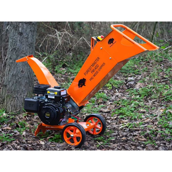 Forest Master FM14DDES biotriturator, 460 cm³, 17 HP, sähkökäynnistys