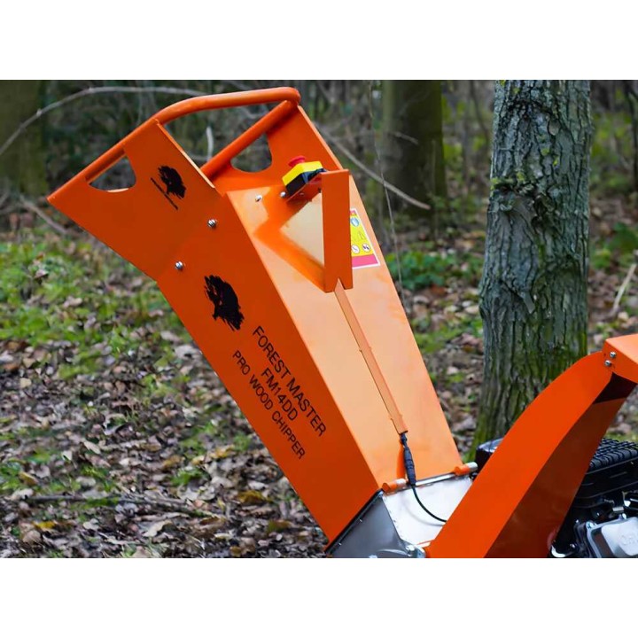 Forest Master FM14DDES biotriturator, 460 cm³, 17 HP, sähkökäynnistys