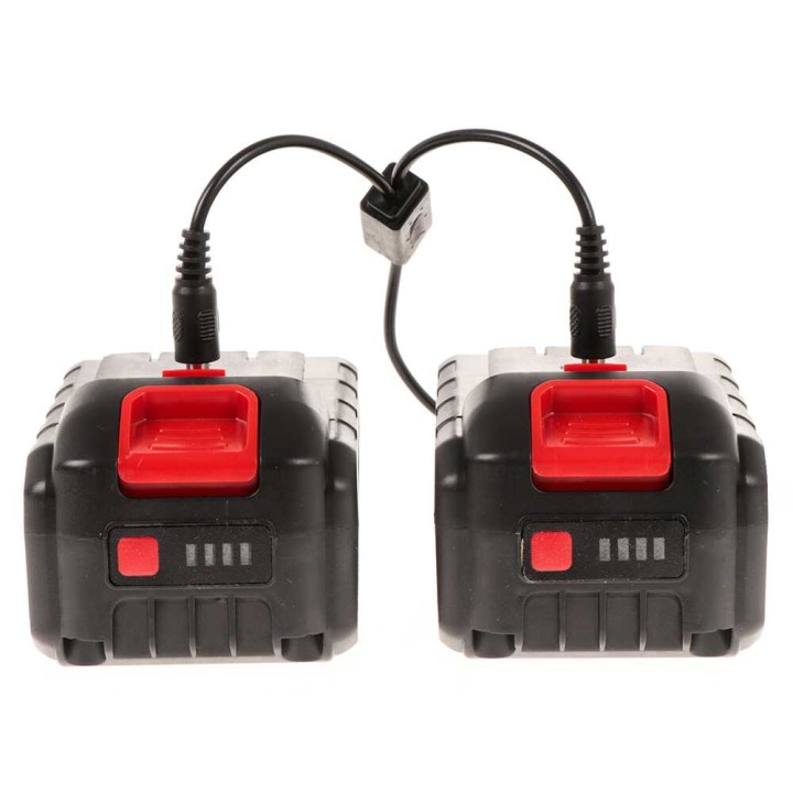 Sbaraglia TECNO Cordless akkupaketti, 2 × 21 V / 5,2 Ah akut ja laturi