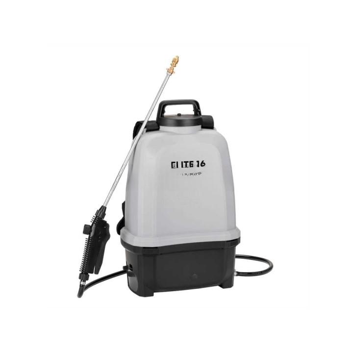 Volpi ELITE 16 akkukäyttöinen reppuruisku, 16 l, 8 bar, 2 × 14,4 V 2 Ah**