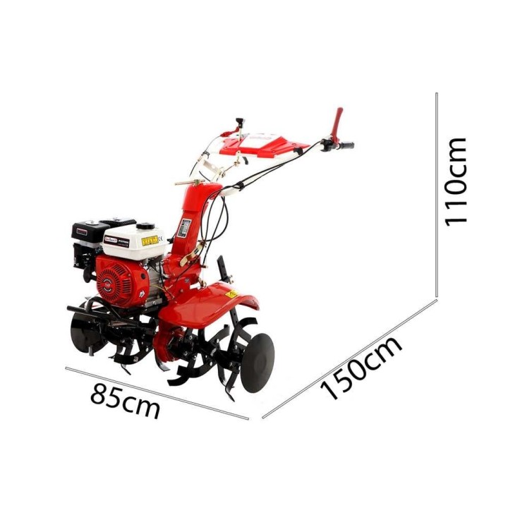 GeoTech Pro PGT 900 -bensiinijyrsin, 7 HP, 80 cm, 2+1-vaihteisto