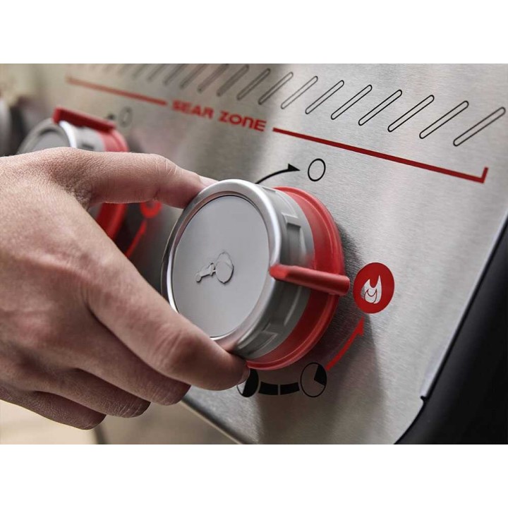 Weber Spirit E-425 kaasugrilli, 4 poltinta, 10,3 kW, 3 438 cm²