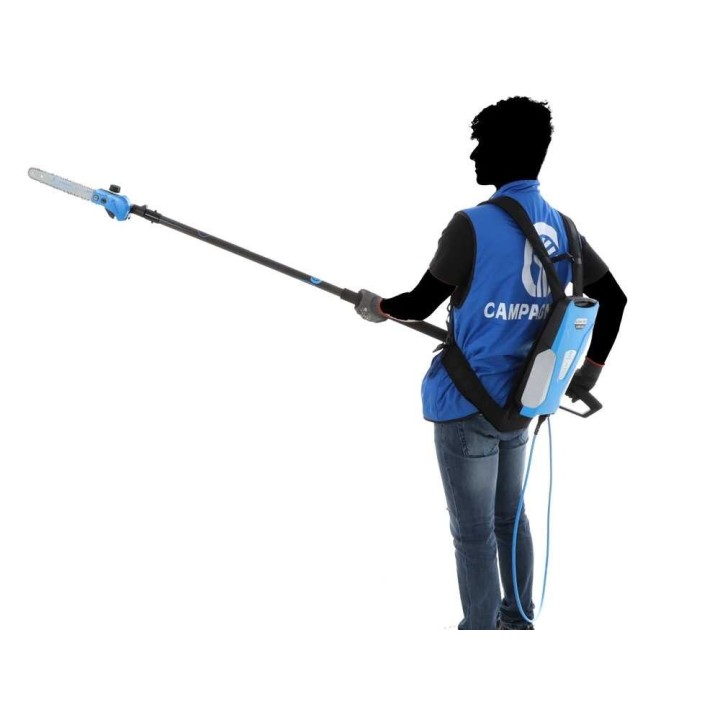 Campagnola Kronos -oksasahuri, 120 cm:n kiinteä hiilikuituvarsi, 50,4 V