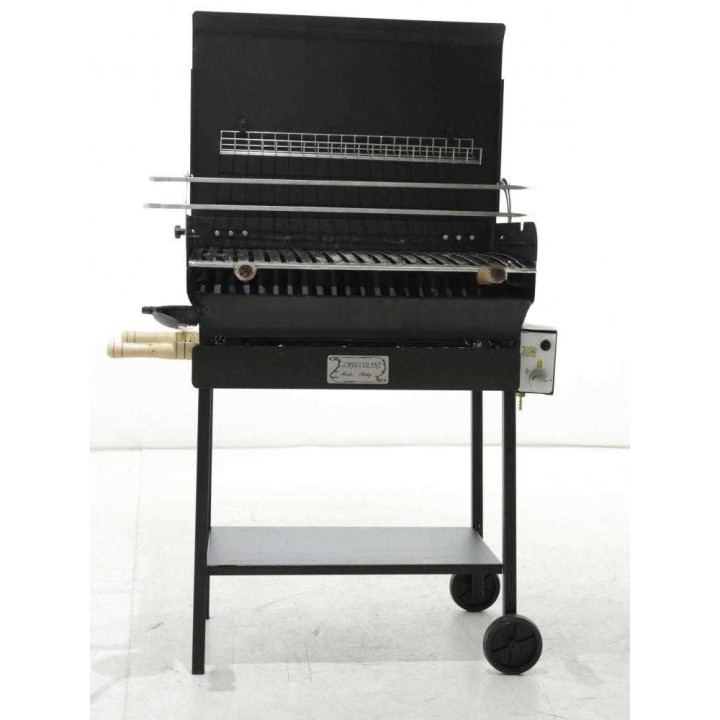Cruccolini Rimini kaasugrilli, ruostumaton ritilä 68 × 46 cm, 10 kW