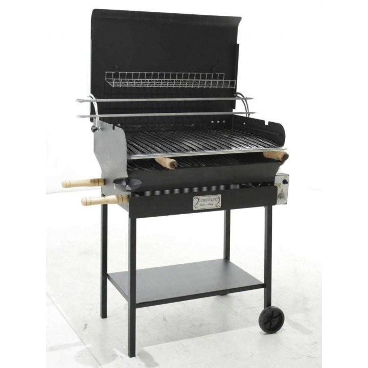Cruccolini Rimini kaasugrilli, ruostumaton ritilä 68 × 46 cm, 10 kW