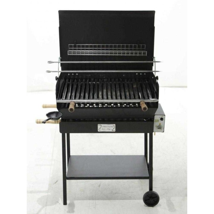Cruccolini Rimini kaasugrilli, ruostumaton ritilä 68 × 46 cm, 10 kW
