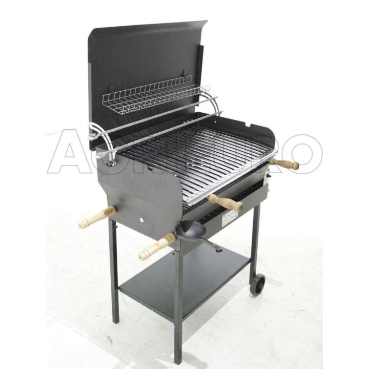 Cruccolini Rimini kaasugrilli, ruostumaton ritilä 68 × 46 cm, 10 kW