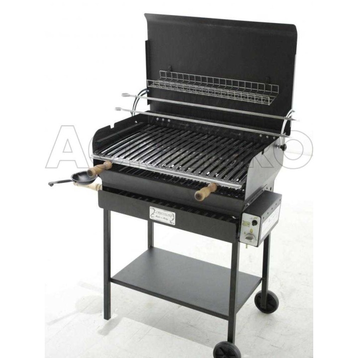 Cruccolini Rimini kaasugrilli, ruostumaton ritilä 68 × 46 cm, 10 kW