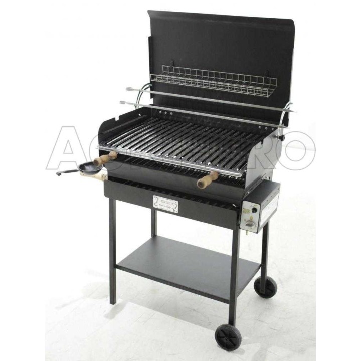 Cruccolini Rimini kaasugrilli, ruostumaton ritilä 68 × 46 cm, 10 kW