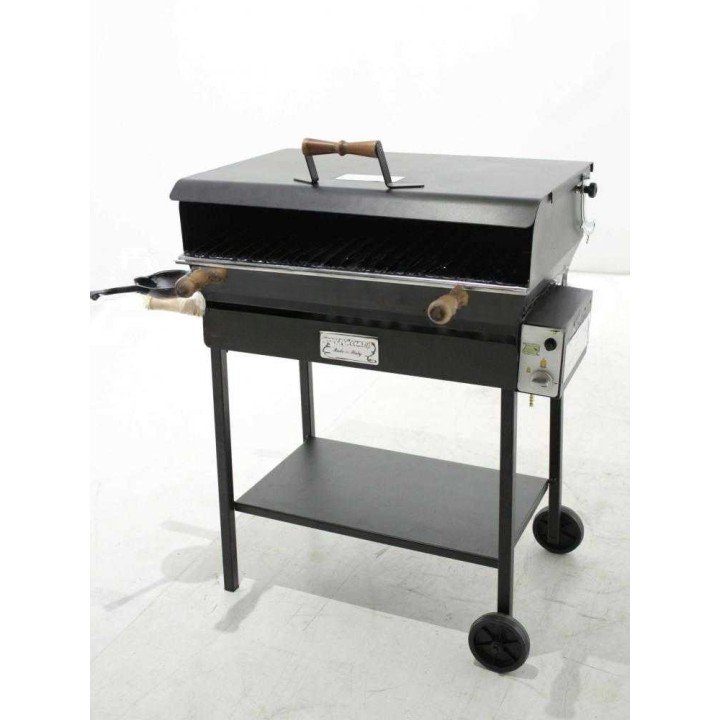 Cruccolini Rimini kaasugrilli, ruostumaton ritilä 68 × 46 cm, 10 kW