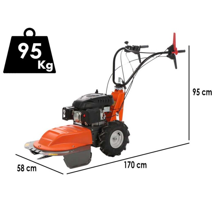 Efco DEB 529 trimmuri, RATO RV 225, 52 cm, 7,5 HP