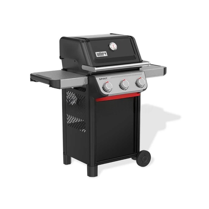 Weber Spirit E-315 -kaasugrilli, 3 poltinta, 7,03 kW, taitettavat sivutasot