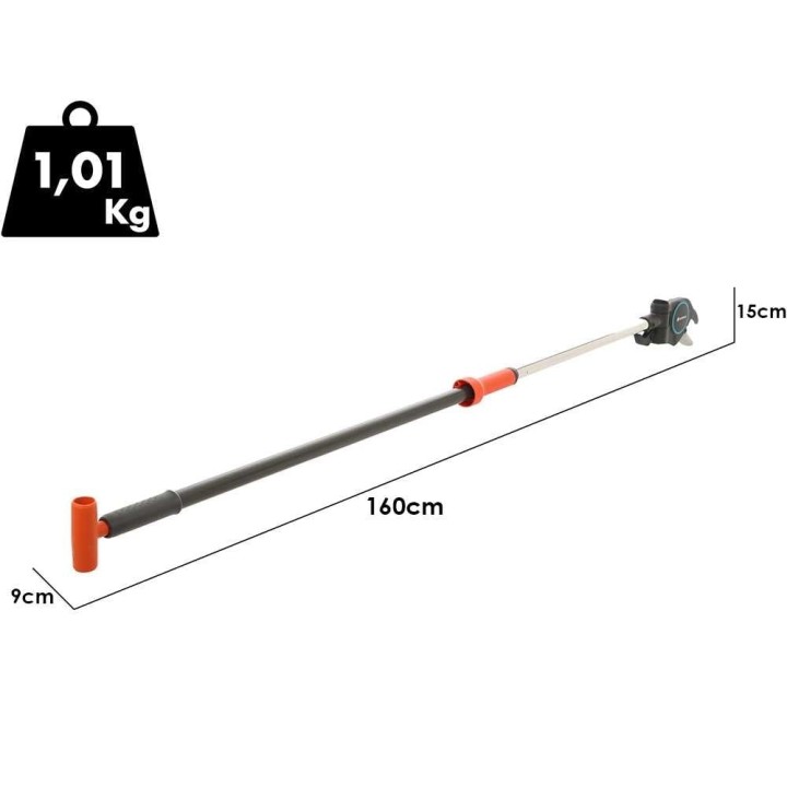 Gardena StarCut Pro S oksasakset, 160 cm, enintään 32 mm, säädettävä leikkuupää