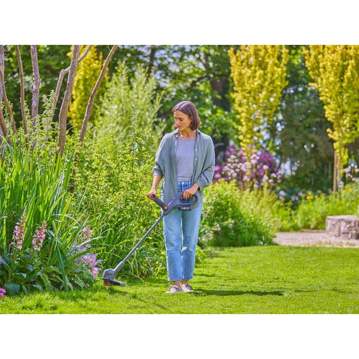 Gardena EasyTrim 25/18V P4A -akkutrimmeri, 18 V, 2 Ah, 25 cm