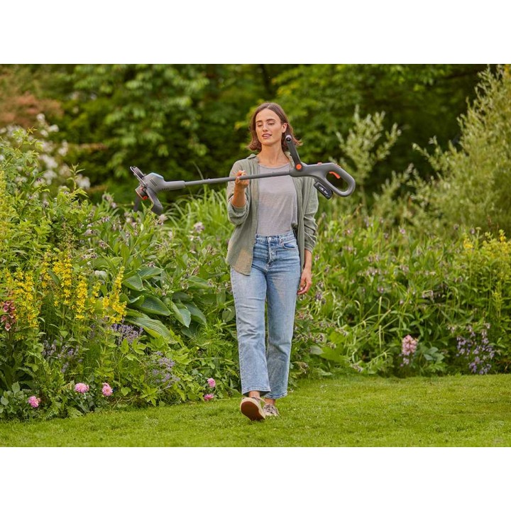 Gardena EasyTrim 25/18V P4A -akkutrimmeri, 18 V, 2 Ah, 25 cm