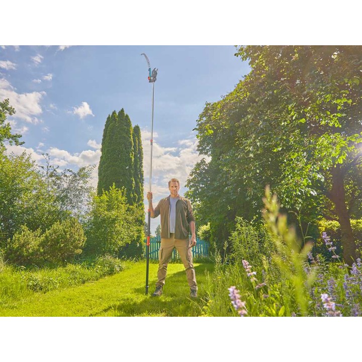 Gardena StarCut Pro L teleskooppioksasakset ja oksasaha, 175–400 cm, 32 mm