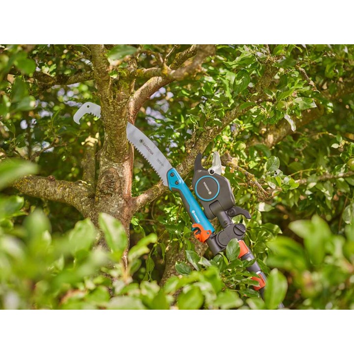 Gardena StarCut Pro L teleskooppioksasakset ja oksasaha, 175–400 cm, 32 mm