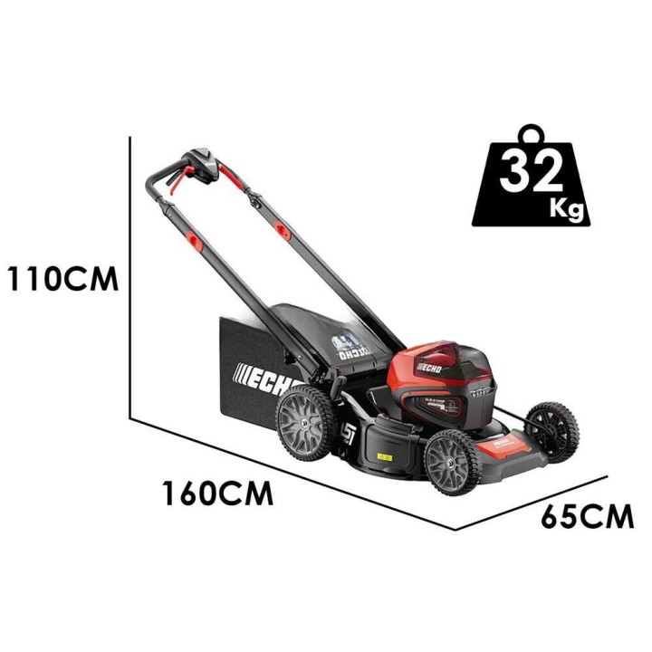 Echo DLM 5100 SP akkuruohonleikkuri, 56 V, 51 cm, ilman akkua ja laturia