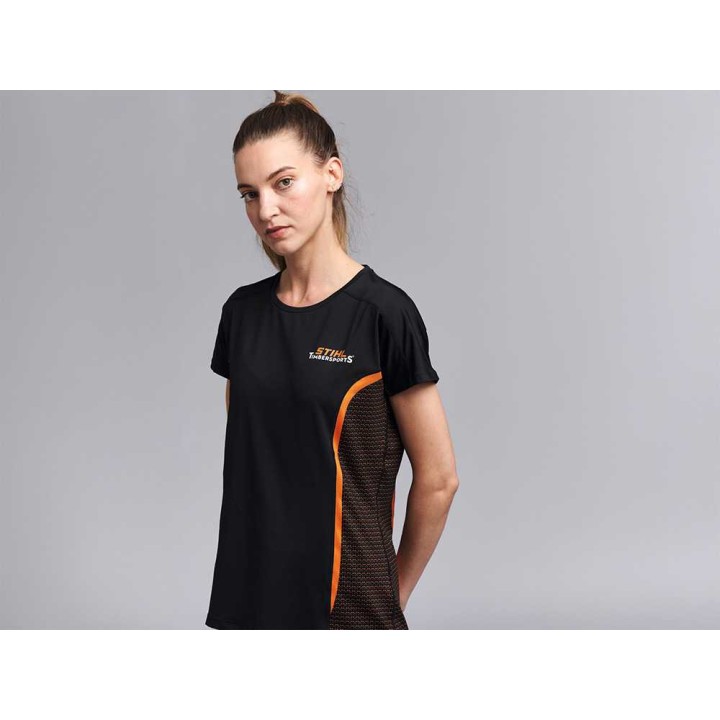 STIHL TIMBERSPORTS® SCORE Performance -naisten T-paita, koko S