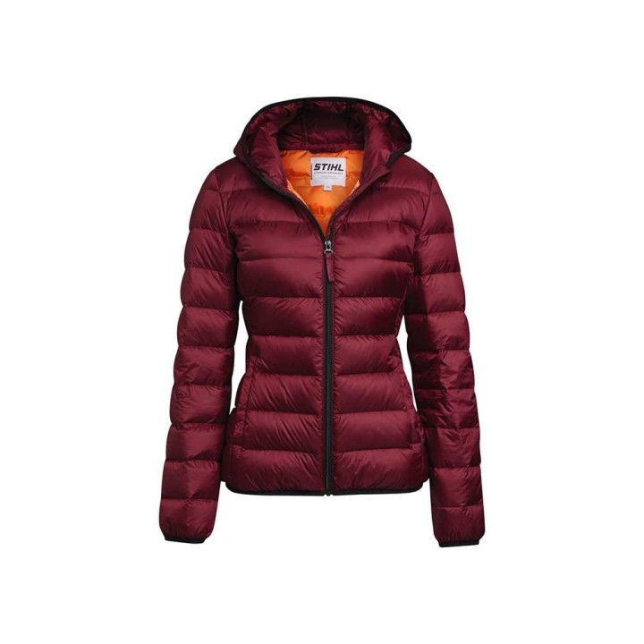 STIHL ICON Duvet -naisten untuvatakki, koko M, punainen