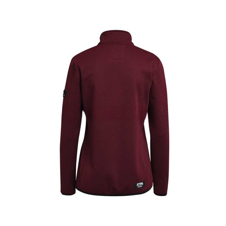 STIHL ICON PLUSH naisten fleece-takki, koko L, 100 % polyesteriä