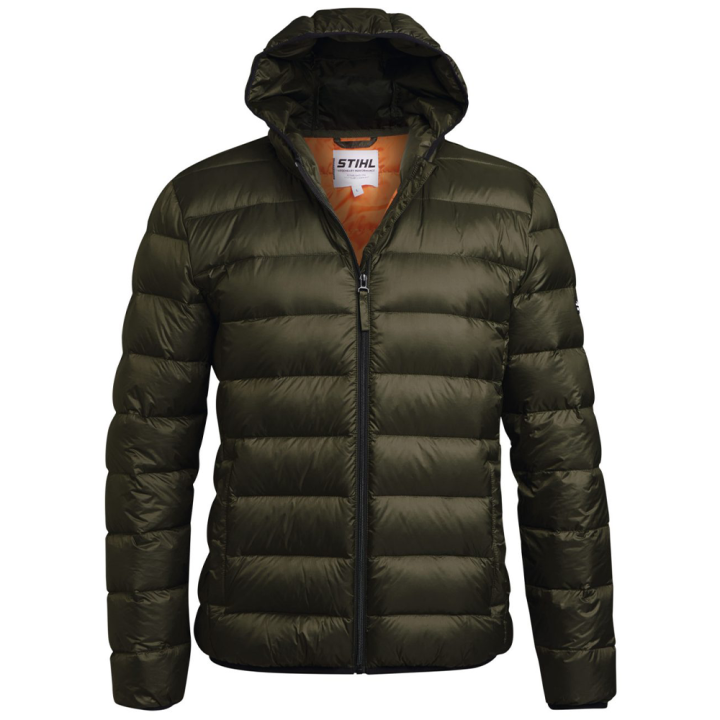 STIHL ICON Duvet takki koko L 100 polyesteri oranssi sisäpuoli
