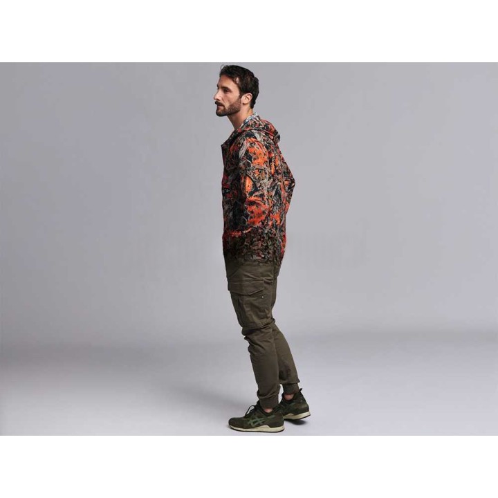 STIHL PULLOVER CAMOUFLAGE -pullover-takki, koko S, 100 % polyesteri