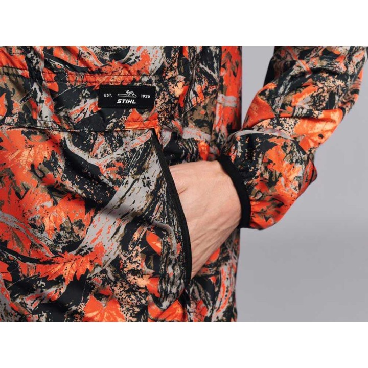 STIHL PULLOVER CAMOUFLAGE -pullover-takki, koko S, 100 % polyesteri