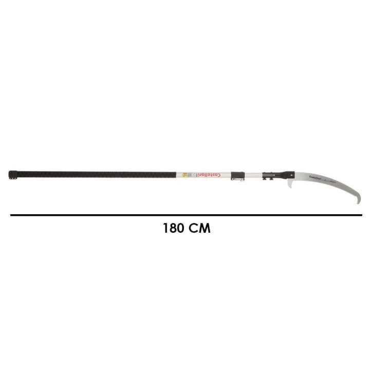Castellari PO35P+ATO3 teleskooppivartinen oksasaha, 35 cm, 180–300 cm