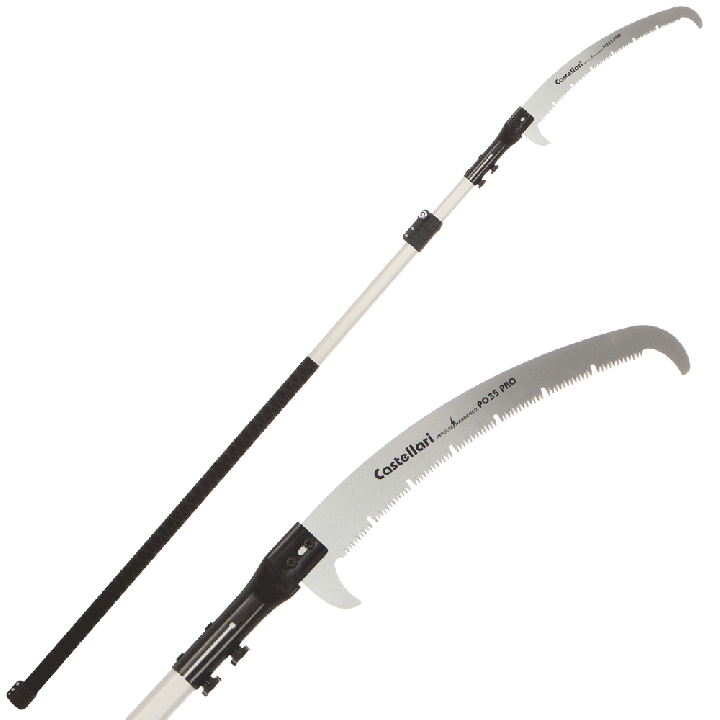 Castellari PO35PRO ATO3 teleskooppivartinen oksasaha 35 cm 180 300 cm