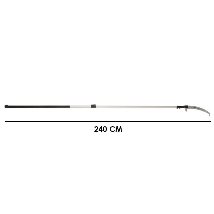 Castellari PO35PRO+ATO2 oksasaha teleskooppivarrella, 35 cm, 150–240 cm